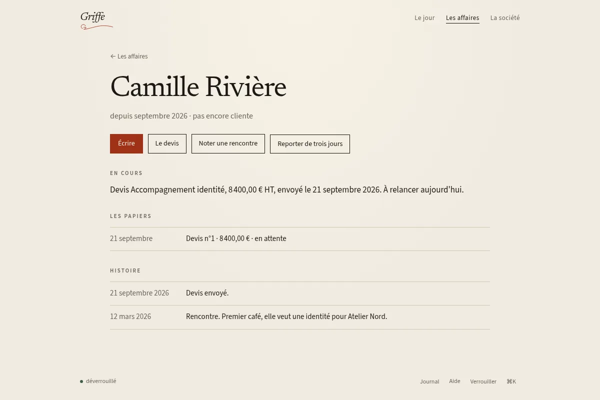 Griffe — la lettre du matin — visuel 3