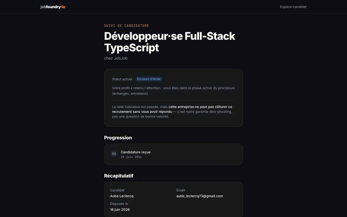 JobFoundry — recrutement sans ghosting — visuel 7